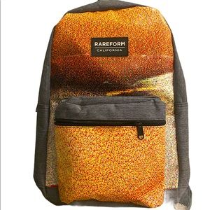 RAREFORM Ace Backpack NWOT recycled billboard